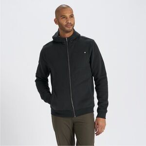 Vuori Seaside Full Zip Hoodie Hooded Sweatshirt Smoked Beryl
Men's Size S.